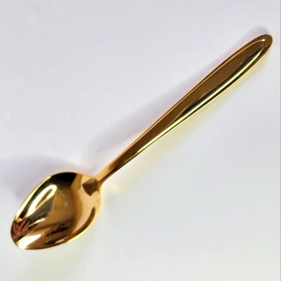 BELLAMO Small Gold Tea Spoon - Picture 1 of 2